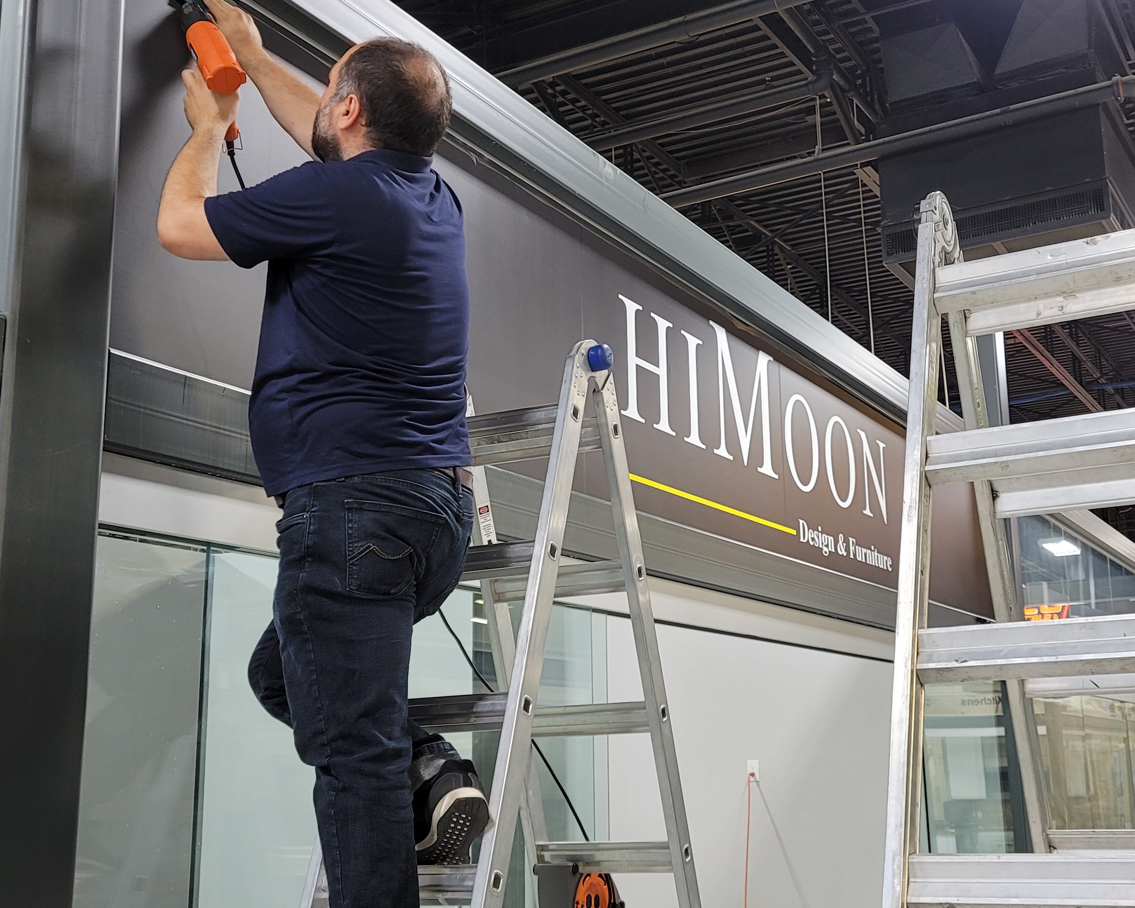 Sign Installation · In Progress by Kerem Sign
