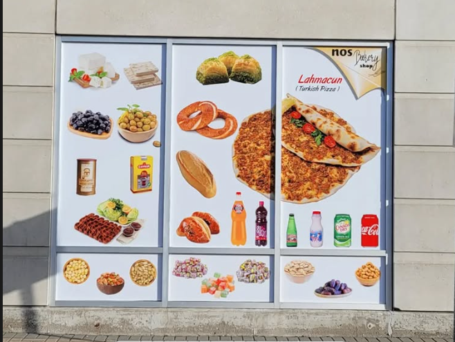 Window Graphics · NOS Market by Kerem Sign