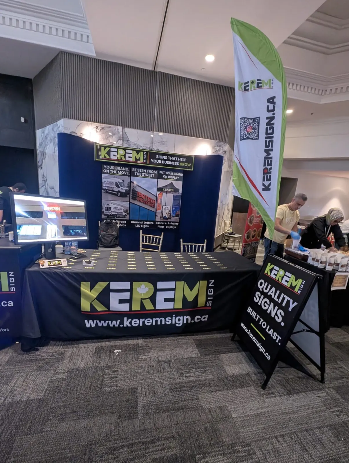 Printed Table Covers by Kerem Sign