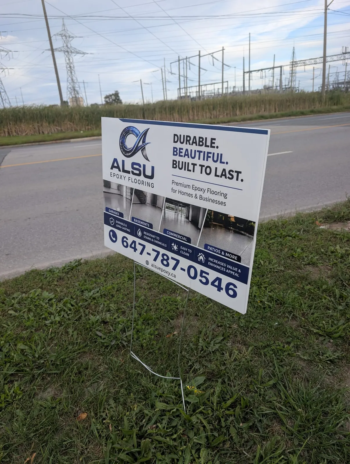 Coroplast Lawn Signs by Kerem Sign